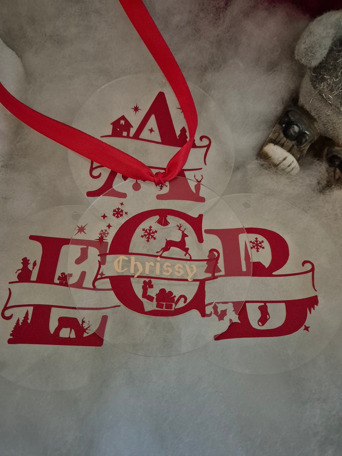Bauble with Scroll Name